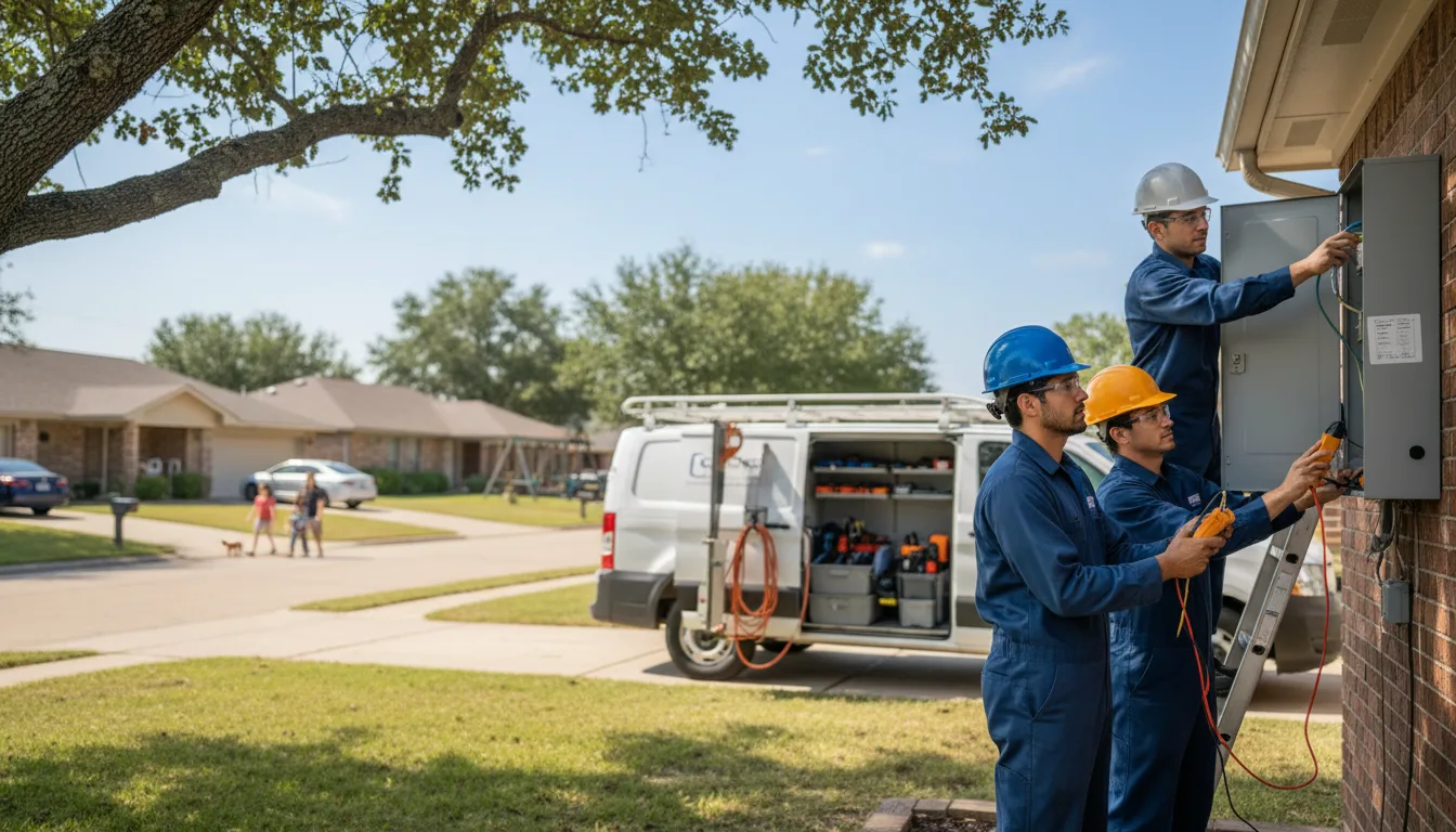 Certified electrician providing emergency electrical services in Cummings, ND